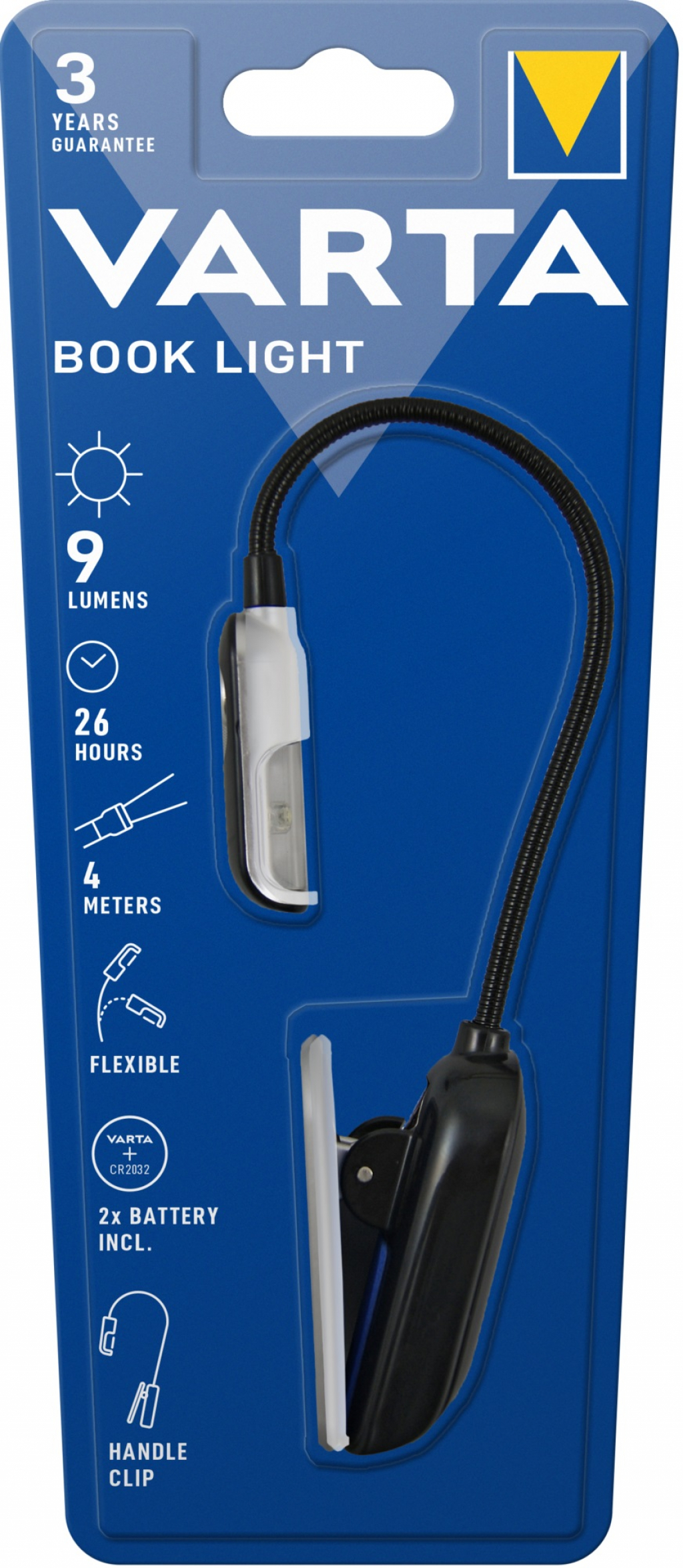Лампа Varta LED BOOK LIGHT 2 CR2032 BLILB